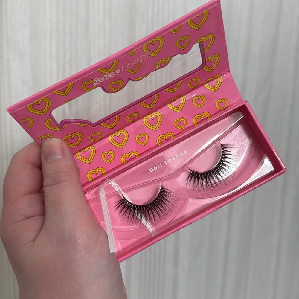 NIB🎉 Barbie x Colourpop Doll Lashes Faux Falsies - Picture 3 of 4